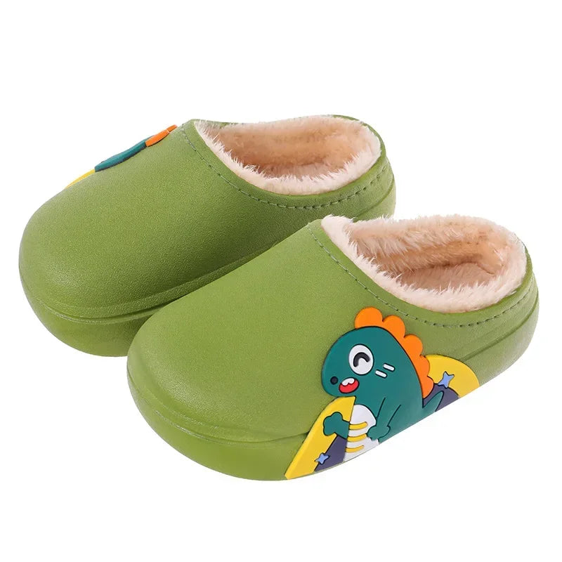 Kids Cute Non-Slip Winter Slippers