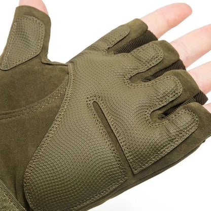 Tactical  Gloves Half Finger Paintball Airsoft Shot Combat