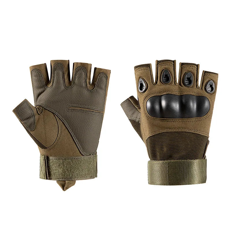 Tactical  Gloves Half Finger Paintball Airsoft Shot Combat