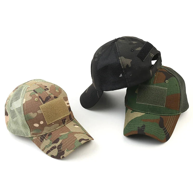 Outdoor Multicam Camouflage Adjustable Cap