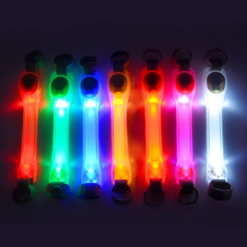 Dog Anti Lost Safety Glowing Collar Multi-Color Pendant