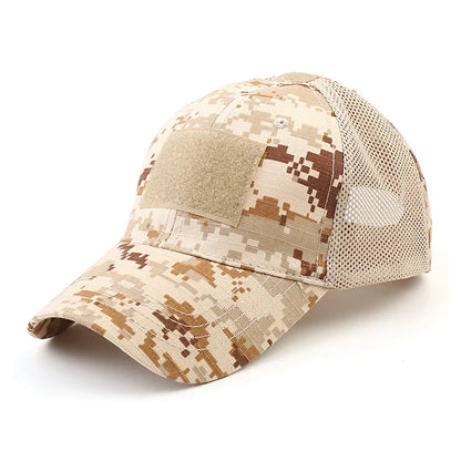 Outdoor Multicam Camouflage Adjustable Cap