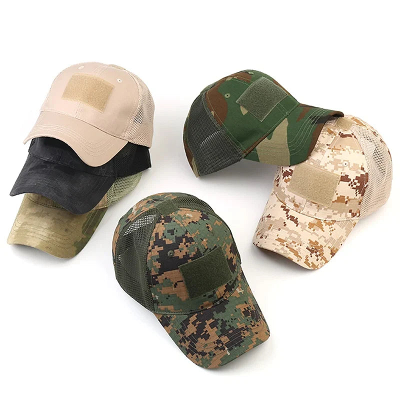 Outdoor Multicam Camouflage Adjustable Cap