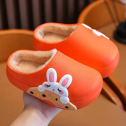 Kids Cute Non-Slip Winter Slippers