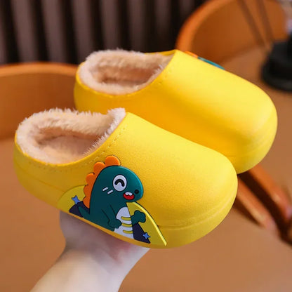 Kids Cute Non-Slip Winter Slippers